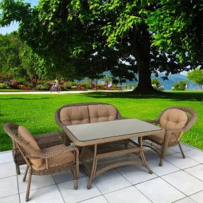 Набор уличный T130Bg/LV520BB-Beige/Beige в Салехарде - salekhard.mebel24.online | фото 2