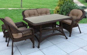 Набор уличный T130Br/LV520BB-Brown/Beige в Салехарде - salekhard.mebel24.online | фото 2