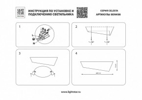 Накладной светильник Lightstar Celesta 809456 в Салехарде - salekhard.mebel24.online | фото 4