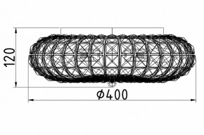 Накладной светильник Maytoni Broche DIA902-04-N в Салехарде - salekhard.mebel24.online | фото 2