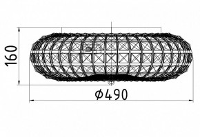 Накладной светильник Maytoni Broche DIA902-06-N в Салехарде - salekhard.mebel24.online | фото 3