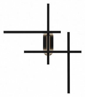 Накладной светильник Maytoni Halo MOD248WL-L24BK в Салехарде - salekhard.mebel24.online | фото