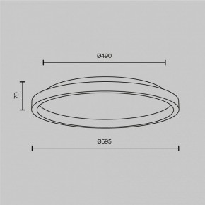 Накладной светильник Maytoni Orign MOD311CL-L40B3K в Салехарде - salekhard.mebel24.online | фото 2