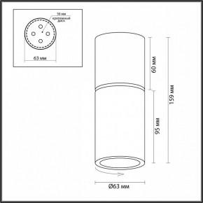Накладной светильник Odeon Light Duetta 3895/1C в Салехарде - salekhard.mebel24.online | фото 5