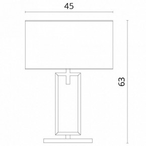 Настольная лампа декоративная Divinare Porta 5933/01 TL-1 в Салехарде - salekhard.mebel24.online | фото 3