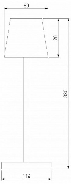 Настольная лампа декоративная Elektrostandard Mist a063928 в Салехарде - salekhard.mebel24.online | фото 3