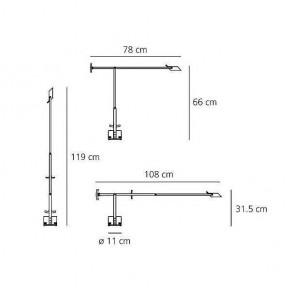 Настольная лампа офисная Artemide  A009210 в Салехарде - salekhard.mebel24.online | фото 7