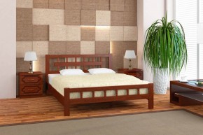 НАТАЛИ-5 Кровать из массива (Орех) в Салехарде - salekhard.mebel24.online | фото