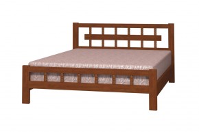 НАТАЛИ-5 Кровать из массива (Орех) в Салехарде - salekhard.mebel24.online | фото 2