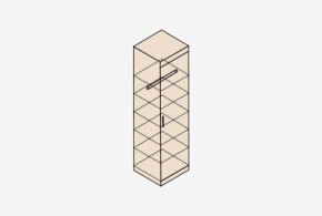 НИКА Н8 Шкаф для одежды и белья в Салехарде - salekhard.mebel24.online | фото 3