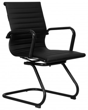 Офисное кресло для посетителей DOBRIN CODY BLACK, чёрный в Салехарде - salekhard.mebel24.online | фото 2