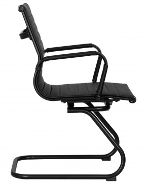 Офисное кресло для посетителей DOBRIN CODY BLACK, чёрный в Салехарде - salekhard.mebel24.online | фото 3