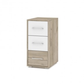 ОЛИВИЯ О62 Комод-тумба (дуб серый/белый) в Салехарде - salekhard.mebel24.online | фото
