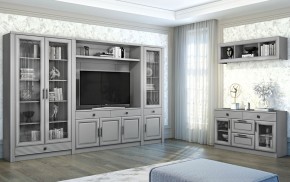 ОРЛЕАН Гостиная (модульная) серый в Салехарде - salekhard.mebel24.online | фото 1