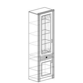 ОРЛЕАН Гостиная (модульная) ясень темный в Салехарде - salekhard.mebel24.online | фото 7