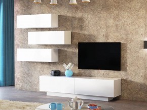 ПАОЛА Гостиная (Белый/Белый) в Салехарде - salekhard.mebel24.online | фото 1