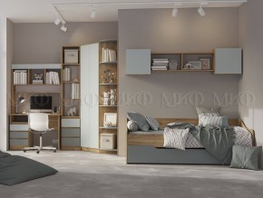 ЧЕЛСИ Color Пенал (Мята/Сумеречный голубой/Дуб крафт) в Салехарде - salekhard.mebel24.online | фото 2
