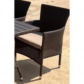 Плетеное кресло AM-196B Brown в Салехарде - salekhard.mebel24.online | фото 1