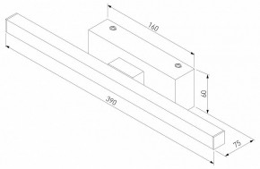 Подсветка для картины Elektrostandard Rino a061222 в Салехарде - salekhard.mebel24.online | фото 4