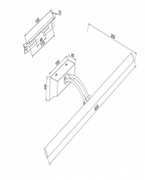 Подсветка для картины Maytoni Fino MIR003WL-L12CH в Салехарде - salekhard.mebel24.online | фото 4