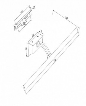 Подсветка для картины Maytoni Fino MIR003WL-L16CH в Салехарде - salekhard.mebel24.online | фото 2