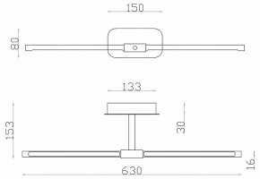 Подсветка для зеркала Favourite Insight 4016-2W в Салехарде - salekhard.mebel24.online | фото 6