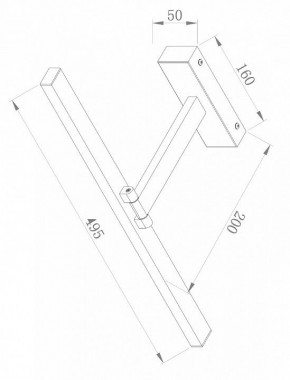 Подсветка для зеркала Maytoni Bris MIR008WL-L12W4K в Салехарде - salekhard.mebel24.online | фото 4