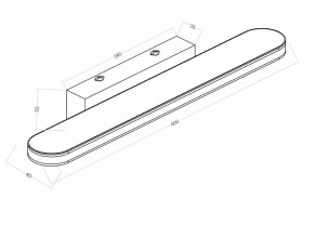 Подсветка для зеркала Maytoni Epic MIR009WL-L12CH4K в Салехарде - salekhard.mebel24.online | фото 3