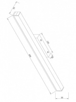 Подсветка для зеркала Maytoni Fichte MIR012WL-L14W4K в Салехарде - salekhard.mebel24.online | фото 3