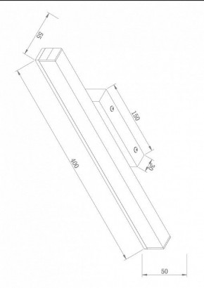 Подсветка для зеркала Maytoni Fichte MIR012WL-L9B4K в Салехарде - salekhard.mebel24.online | фото 3