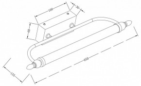 Подсветка для зеркала Maytoni Oculus MIR014WL-L12C3K в Салехарде - salekhard.mebel24.online | фото 3