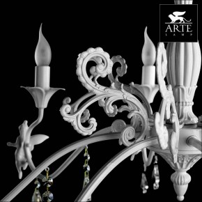 Подвесная люстра Arte Lamp Angelina A5349LM-8WH в Салехарде - salekhard.mebel24.online | фото 6