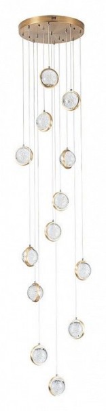 Подвесная люстра Arte Lamp Faberge A2451SP-75PB в Салехарде - salekhard.mebel24.online | фото
