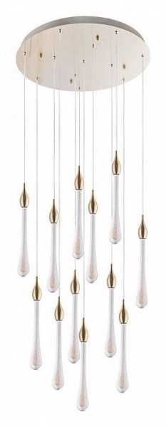 Подвесная люстра Arte Lamp Raindrop A1803LM-36PB в Салехарде - salekhard.mebel24.online | фото