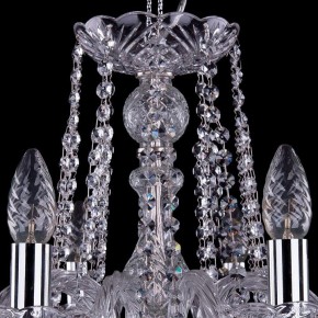 Подвесная люстра Bohemia Ivele Crystal 1402 1402/10/240/Ni/Leafs в Салехарде - salekhard.mebel24.online | фото 4