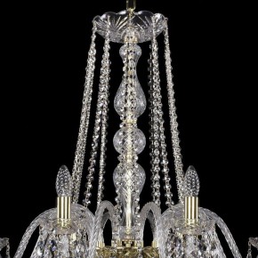 Подвесная люстра Bohemia Ivele Crystal 1402 1402/10/360/G в Салехарде - salekhard.mebel24.online | фото 4
