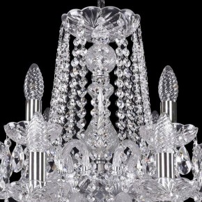 Подвесная люстра Bohemia Ivele Crystal 1402 1402/12+6/300/2d/Ni в Салехарде - salekhard.mebel24.online | фото 4