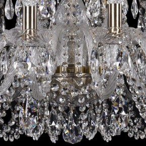 Подвесная люстра Bohemia Ivele Crystal 1402 1402/16+8/300/Pa в Салехарде - salekhard.mebel24.online | фото 3