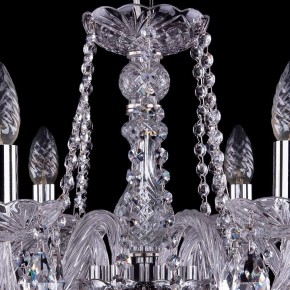 Подвесная люстра Bohemia Ivele Crystal 1402 1402/6/195/Ni в Салехарде - salekhard.mebel24.online | фото 5