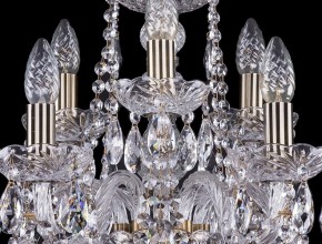 Подвесная люстра Bohemia Ivele Crystal 1402 1402/6_3/195/Pa в Салехарде - salekhard.mebel24.online | фото 3