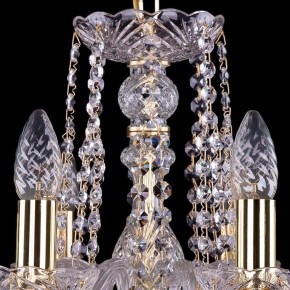 Подвесная люстра Bohemia Ivele Crystal 1402 1402/8/160/G в Салехарде - salekhard.mebel24.online | фото 4