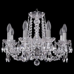 Подвесная люстра Bohemia Ivele Crystal 1402 1402/8/160/Ni в Салехарде - salekhard.mebel24.online | фото