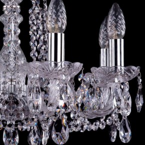 Подвесная люстра Bohemia Ivele Crystal 1402 1402/8/160/Ni в Салехарде - salekhard.mebel24.online | фото 3