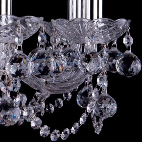 Подвесная люстра Bohemia Ivele Crystal 1402 1402/8/195/Ni/Balls в Салехарде - salekhard.mebel24.online | фото 3