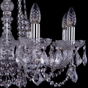 Подвесная люстра Bohemia Ivele Crystal 1402 1402/8/195/Ni/Leafs в Салехарде - salekhard.mebel24.online | фото 2