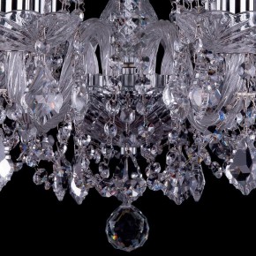 Подвесная люстра Bohemia Ivele Crystal 1402 1402/8/195/Ni/Leafs в Салехарде - salekhard.mebel24.online | фото 3