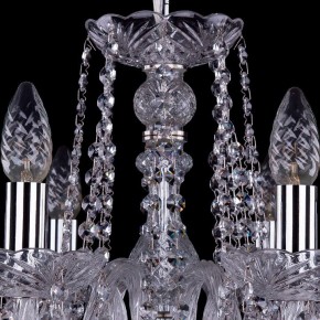 Подвесная люстра Bohemia Ivele Crystal 1402 1402/8/195/Ni/Leafs в Салехарде - salekhard.mebel24.online | фото 4