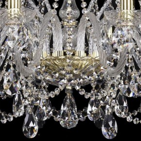 Подвесная люстра Bohemia Ivele Crystal 1411 1411/10/300/G в Салехарде - salekhard.mebel24.online | фото 3
