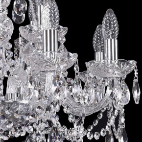 Подвесная люстра Bohemia Ivele Crystal 1411 1411/8+4/195/Ni в Салехарде - salekhard.mebel24.online | фото 2