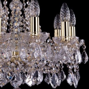 Подвесная люстра Bohemia Ivele Crystal 1413 1413/10/165/G/Leafs в Салехарде - salekhard.mebel24.online | фото 2
